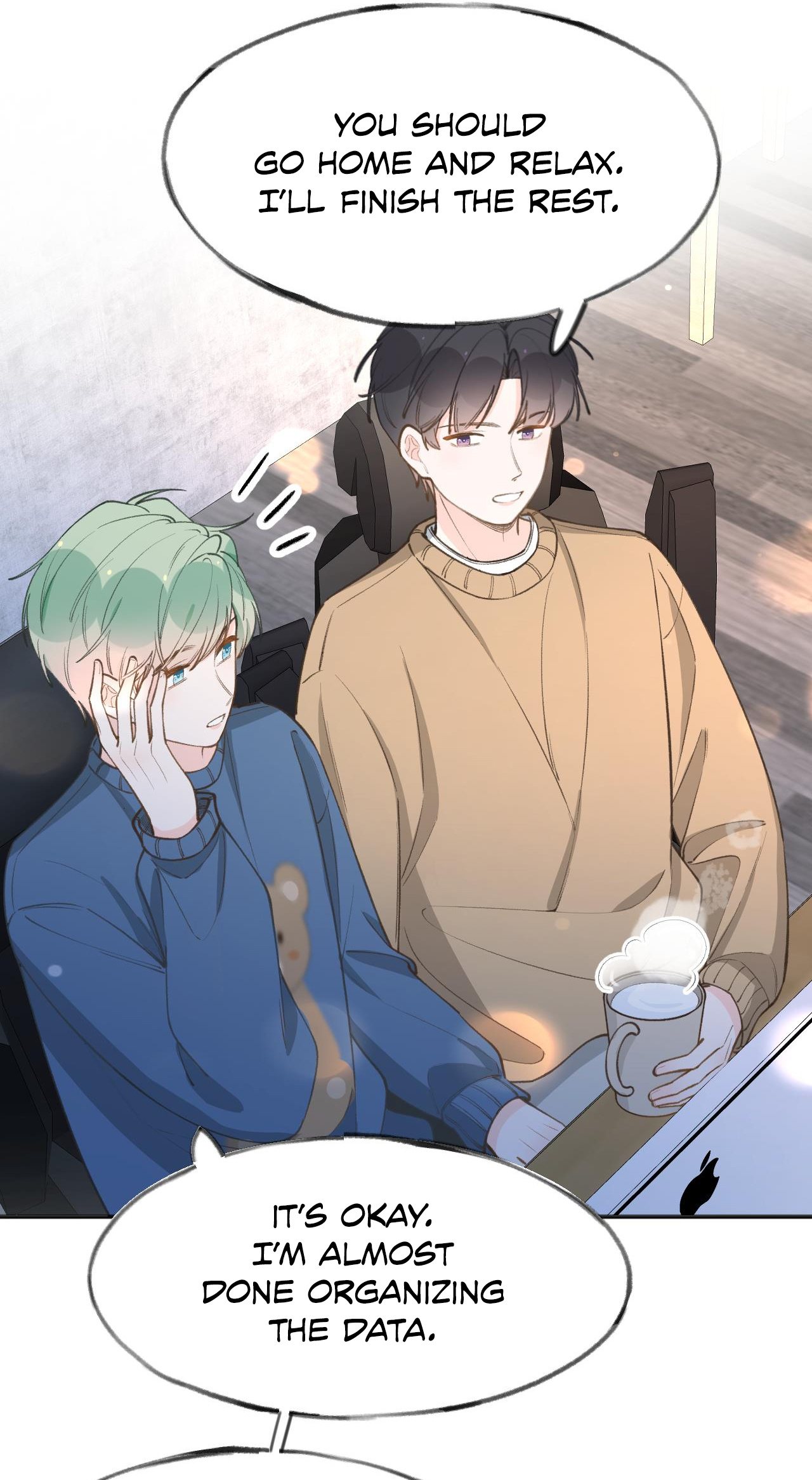 Read This Sweet Online Date Is a Disaster! chapter 100 image 2 on Lezhin