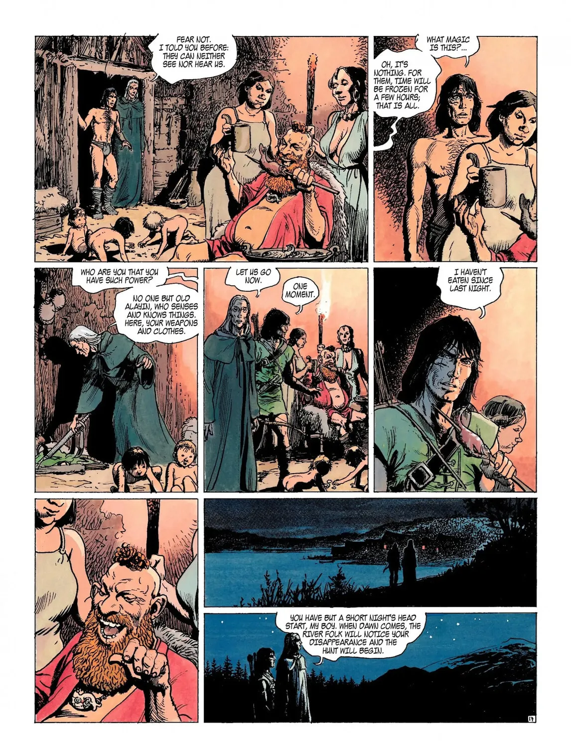 Read Thorgal chapter 11 image 36 on Lezhin