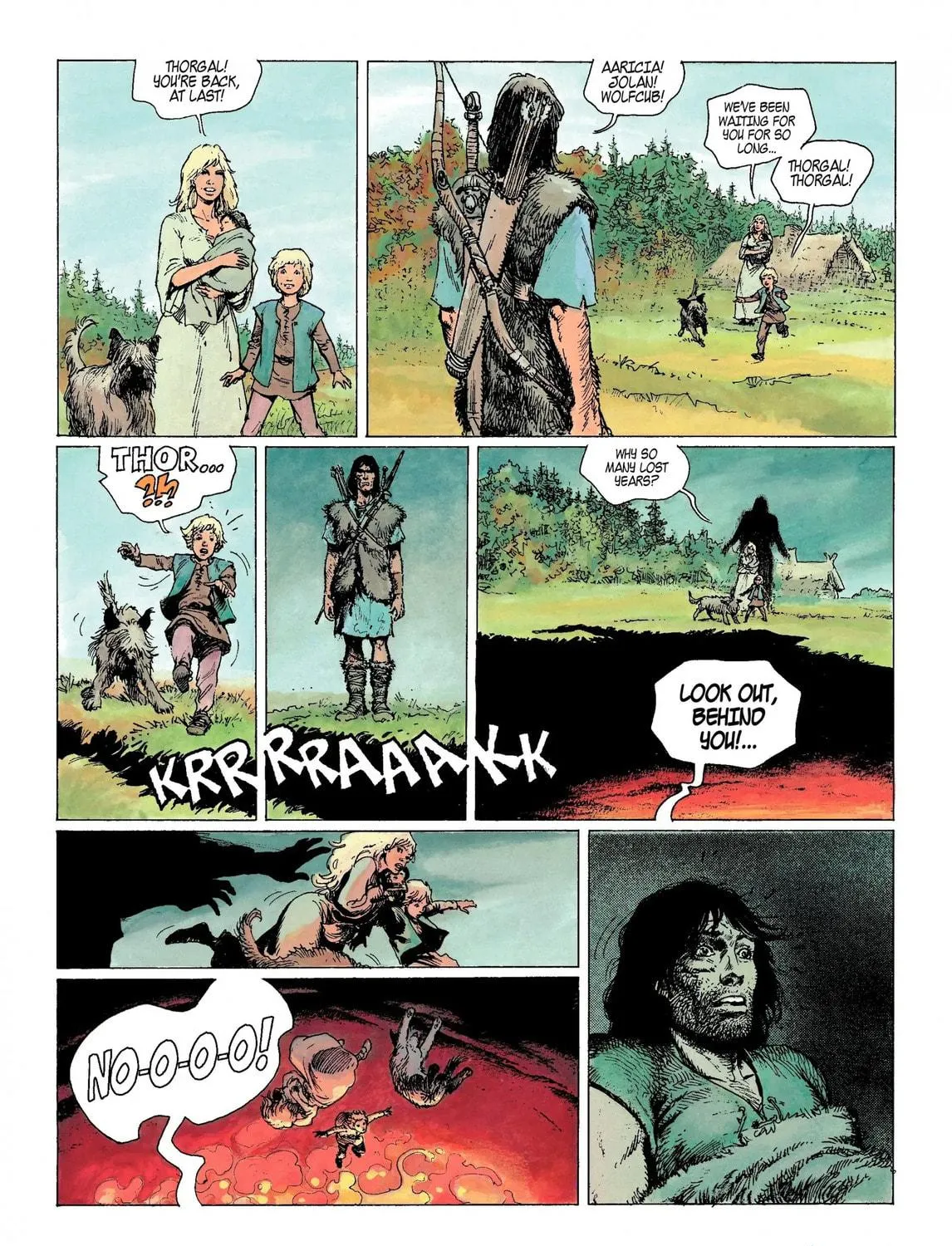 Read Thorgal chapter 11 image 4 on Lezhin