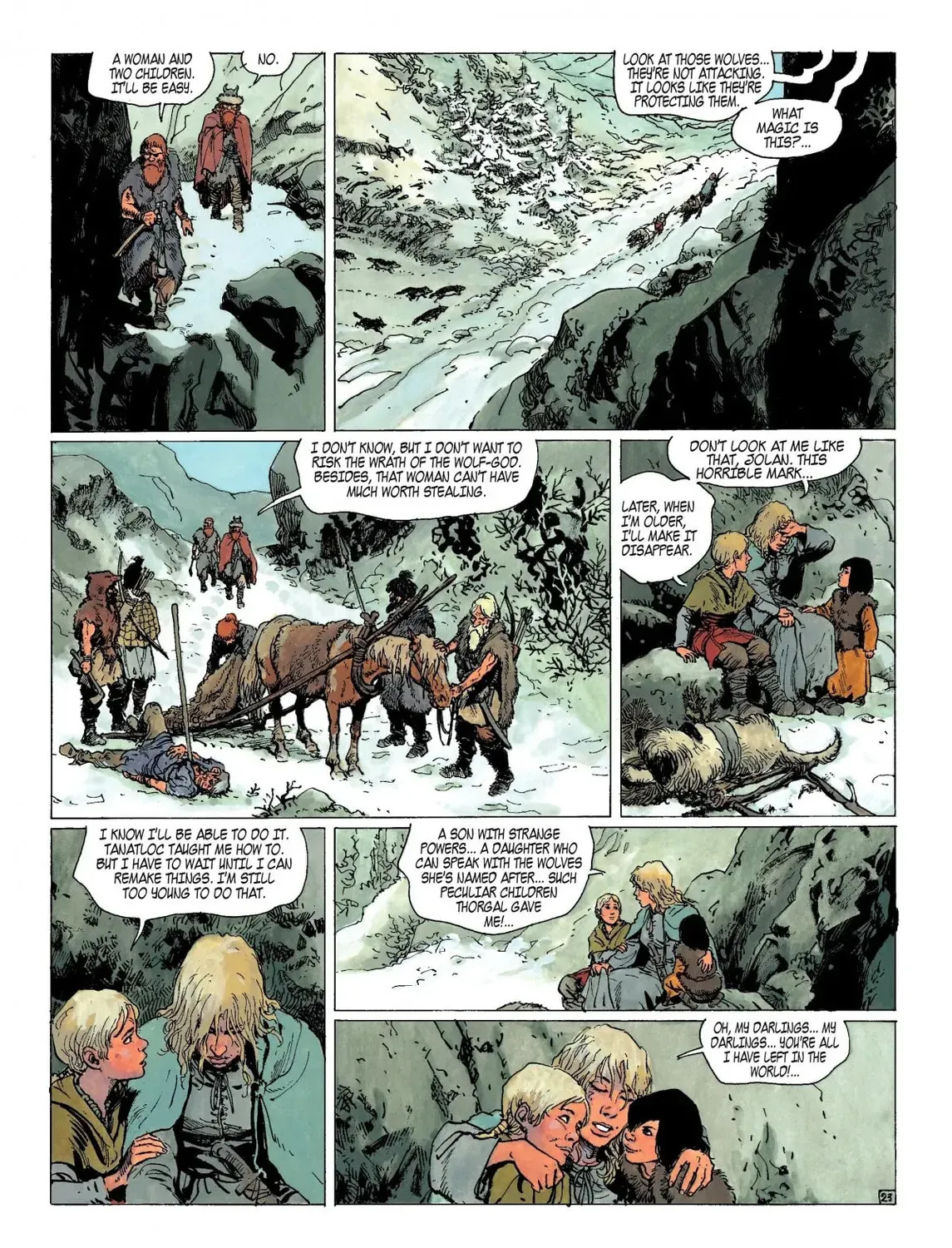 Read Thorgal chapter 12 image 48 on Lezhin