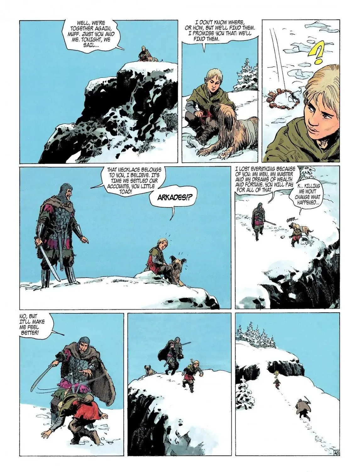 Read Thorgal chapter 12 image 88 on Lezhin