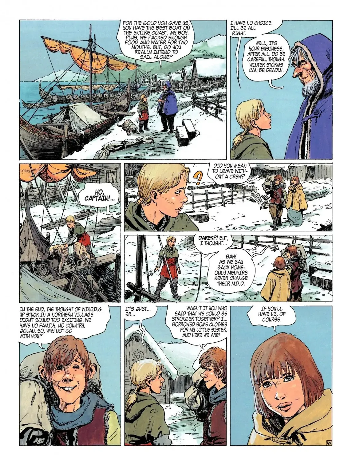 Read Thorgal chapter 12 image 92 on Lezhin