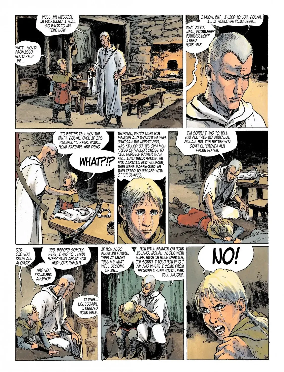 Read Thorgal chapter 13 image 42 on Lezhin
