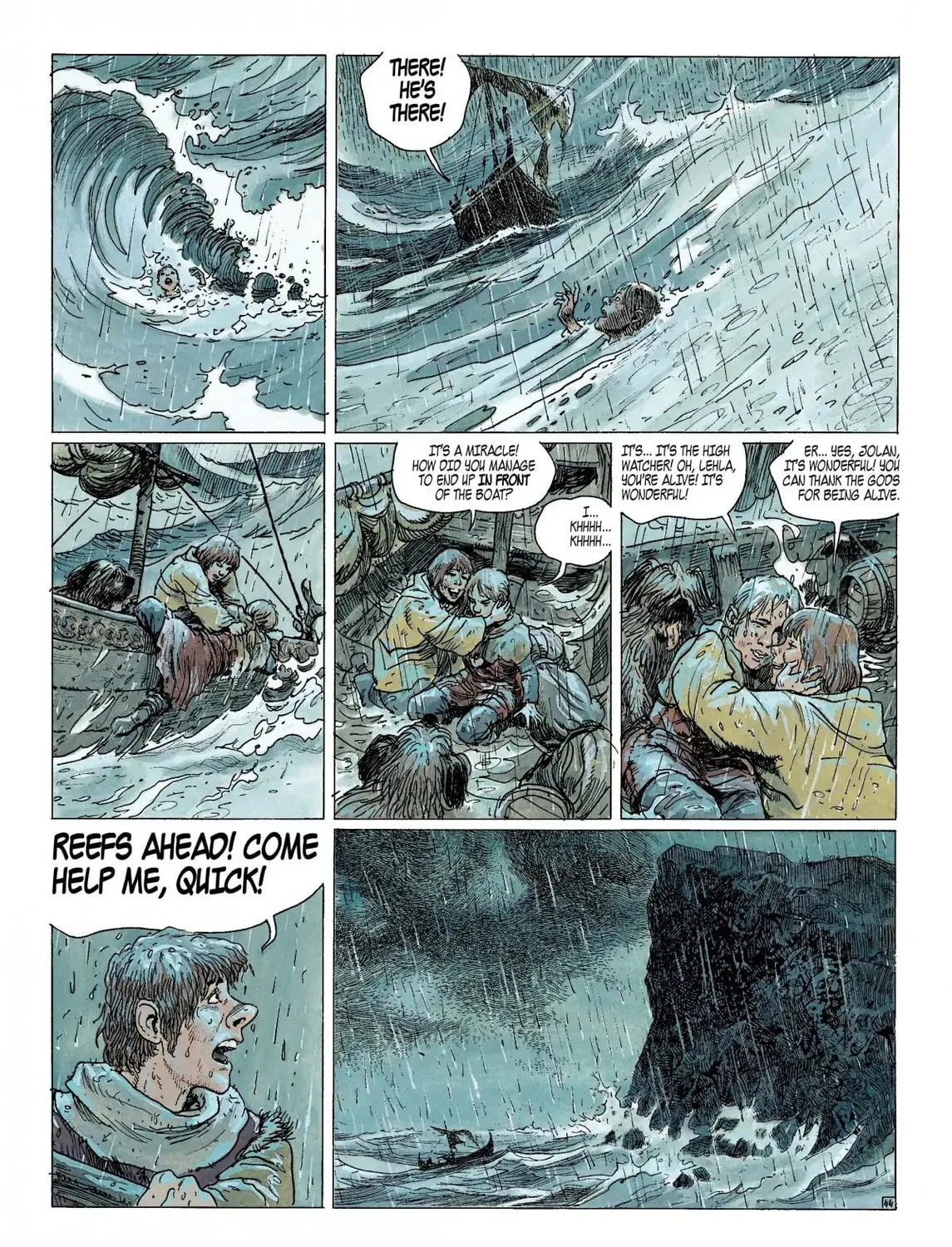 Read Thorgal chapter 13 image 90 on Lezhin