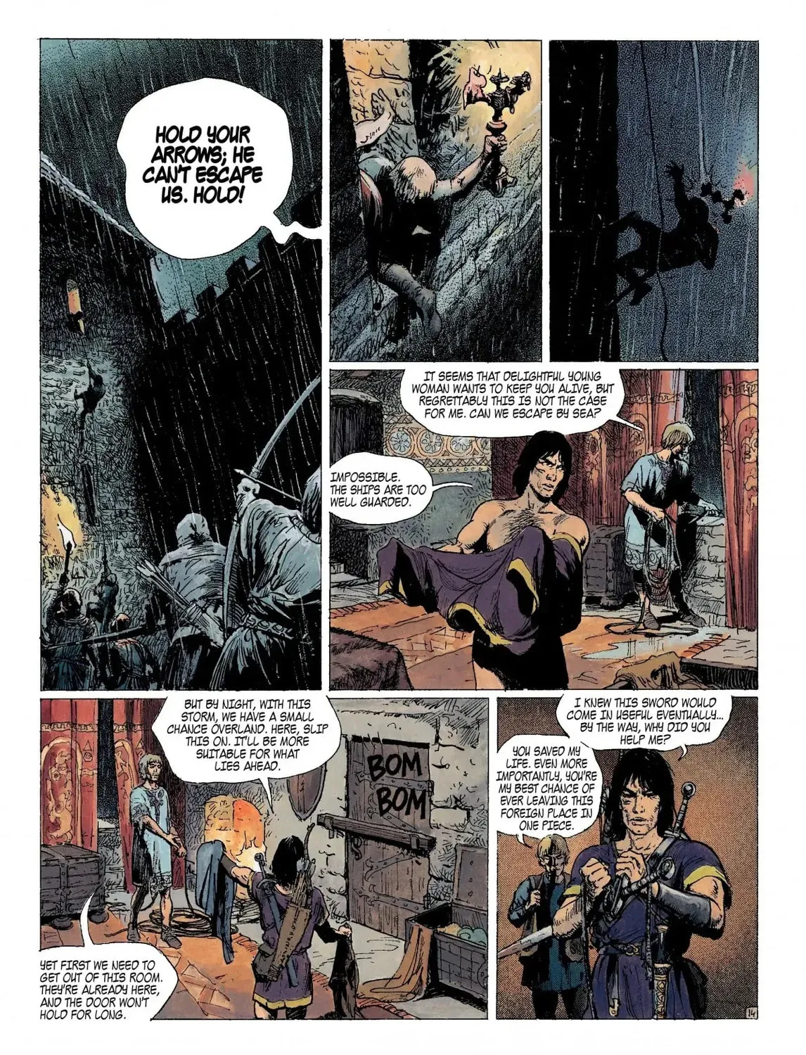 Read Thorgal chapter 14 image 30 on Lezhin