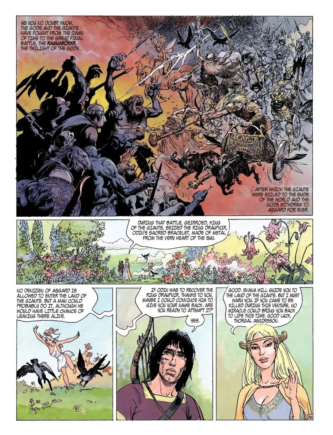 Read Thorgal chapter 14 image 42 on Lezhin
