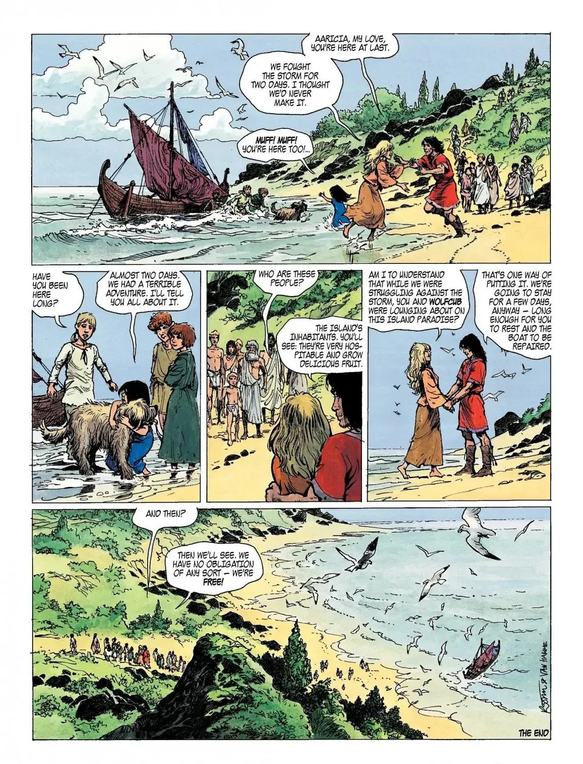 Read Thorgal chapter 16 image 94 on Lezhin