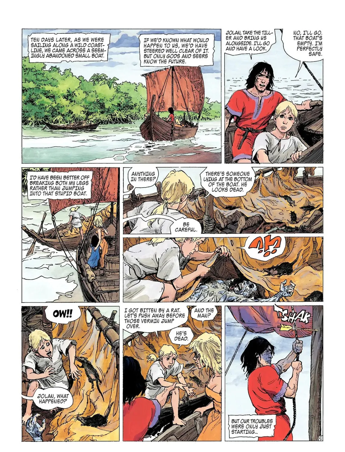 Read Thorgal chapter 17 image 12 on Lezhin