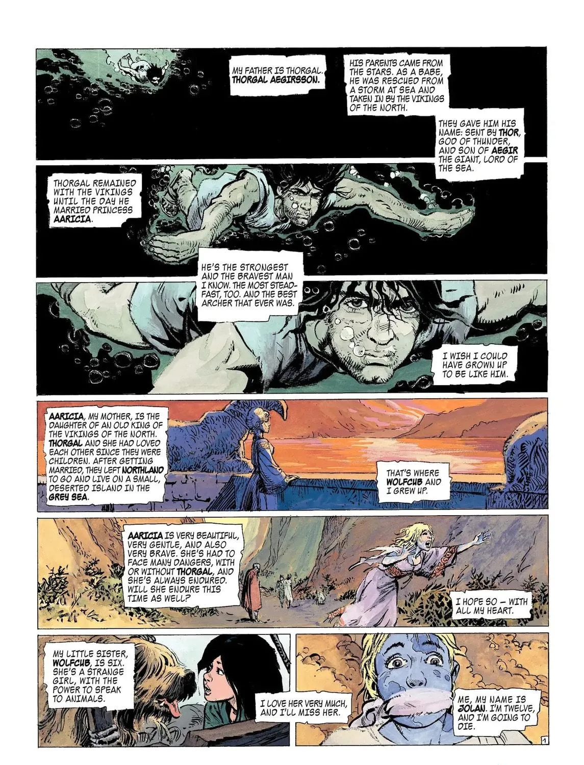 Read Thorgal chapter 17 image 4 on Lezhin