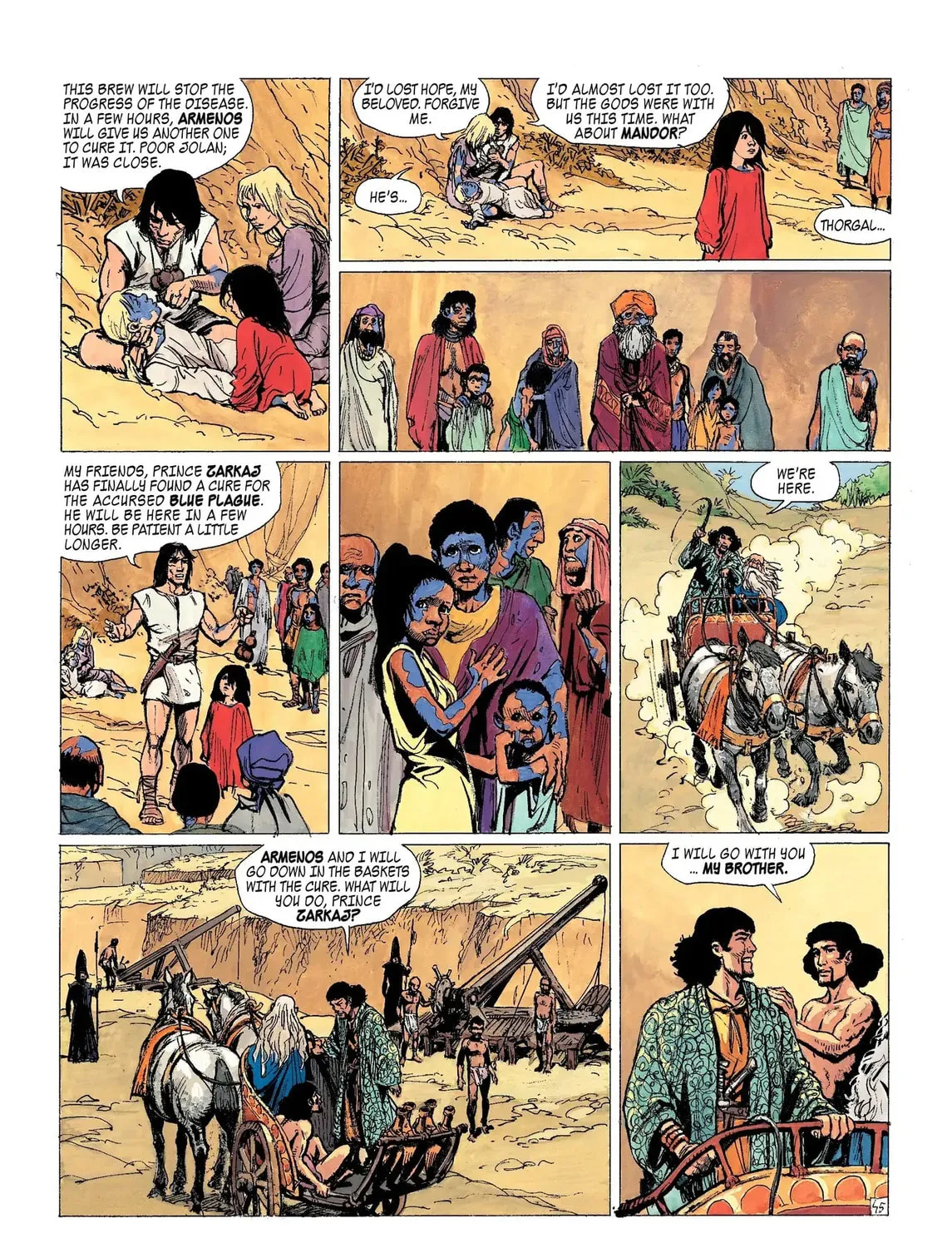 Read Thorgal chapter 17 image 92 on Lezhin