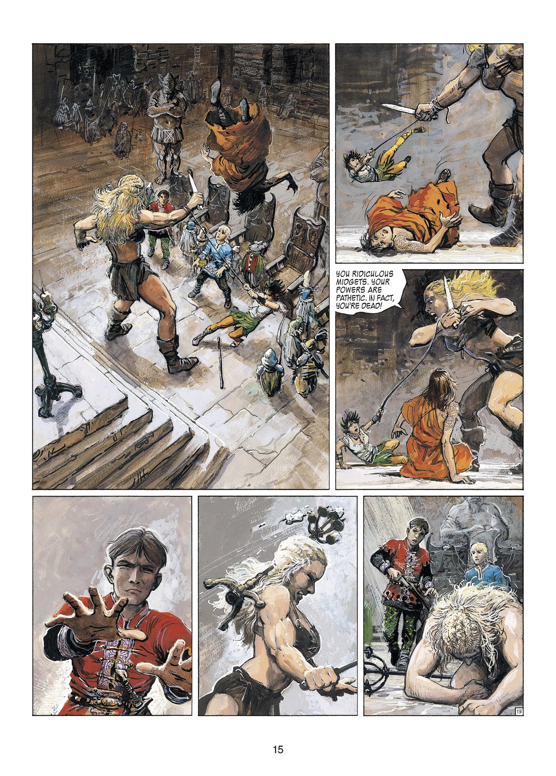 Read Thorgal chapter 23 image 16 on Lezhin