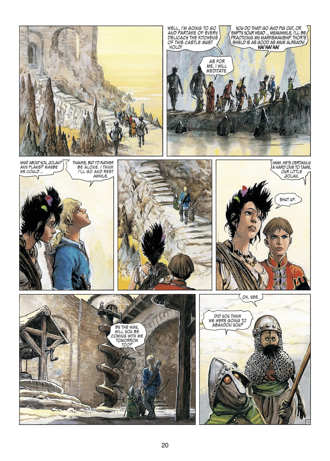 Read Thorgal chapter 23 image 21 on Lezhin
