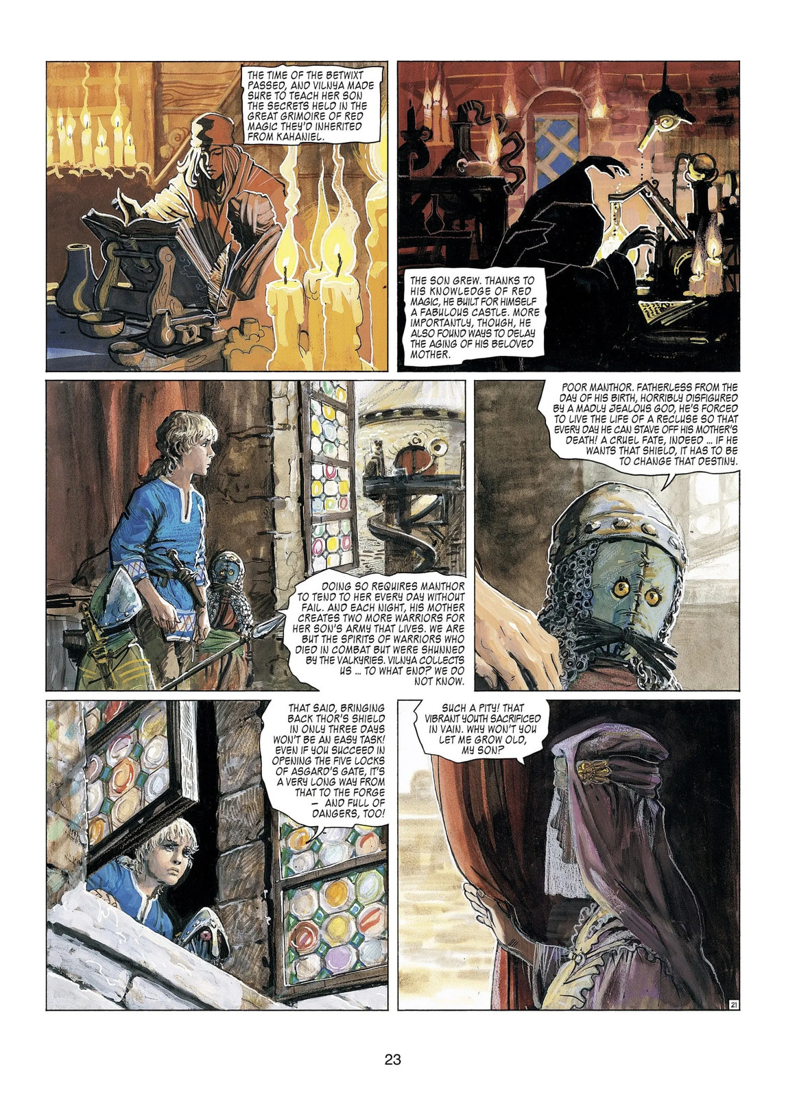 Read Thorgal chapter 23 image 24 on Lezhin