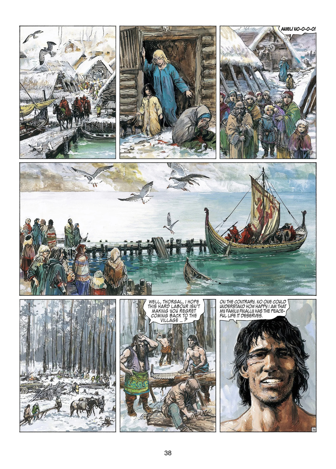 Read Thorgal chapter 23 image 39 on Lezhin