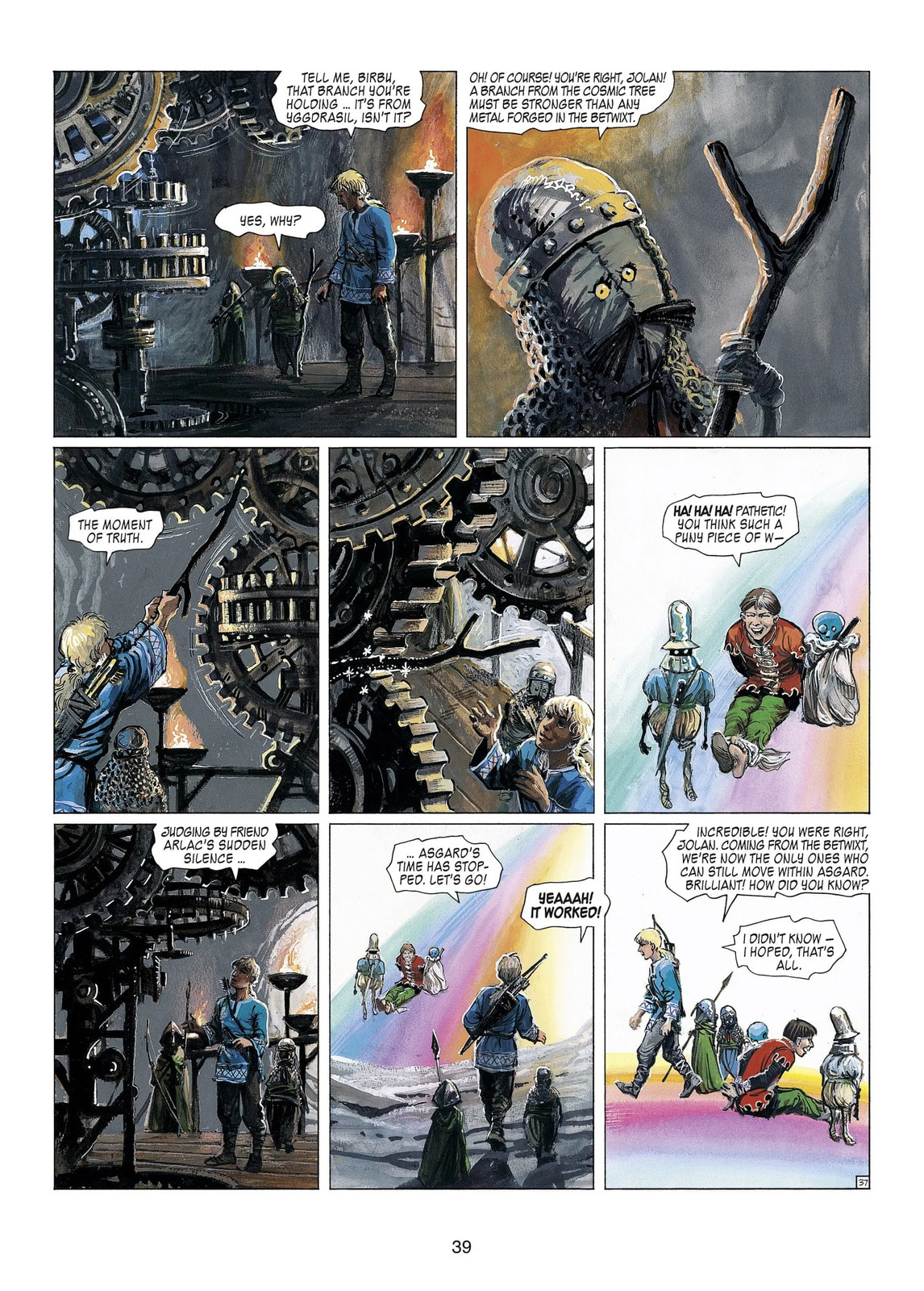 Read Thorgal chapter 23 image 40 on Lezhin