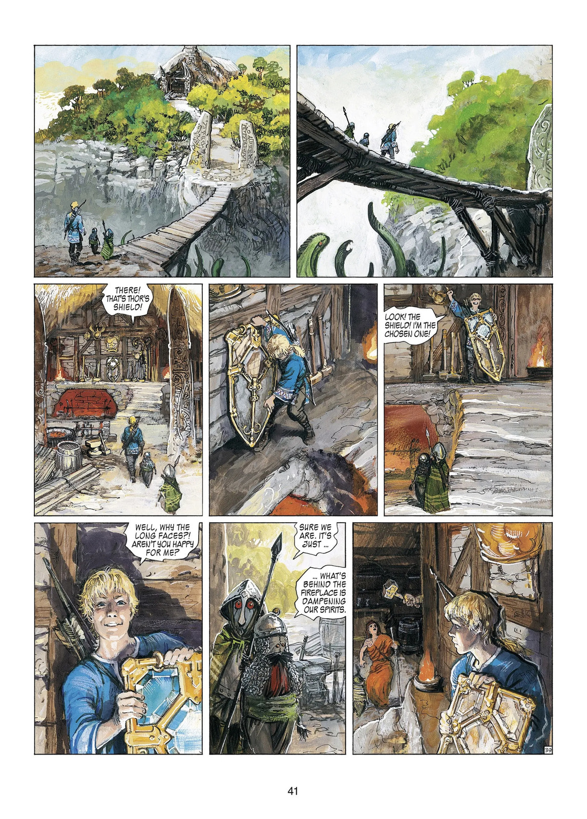 Read Thorgal chapter 23 image 42 on Lezhin