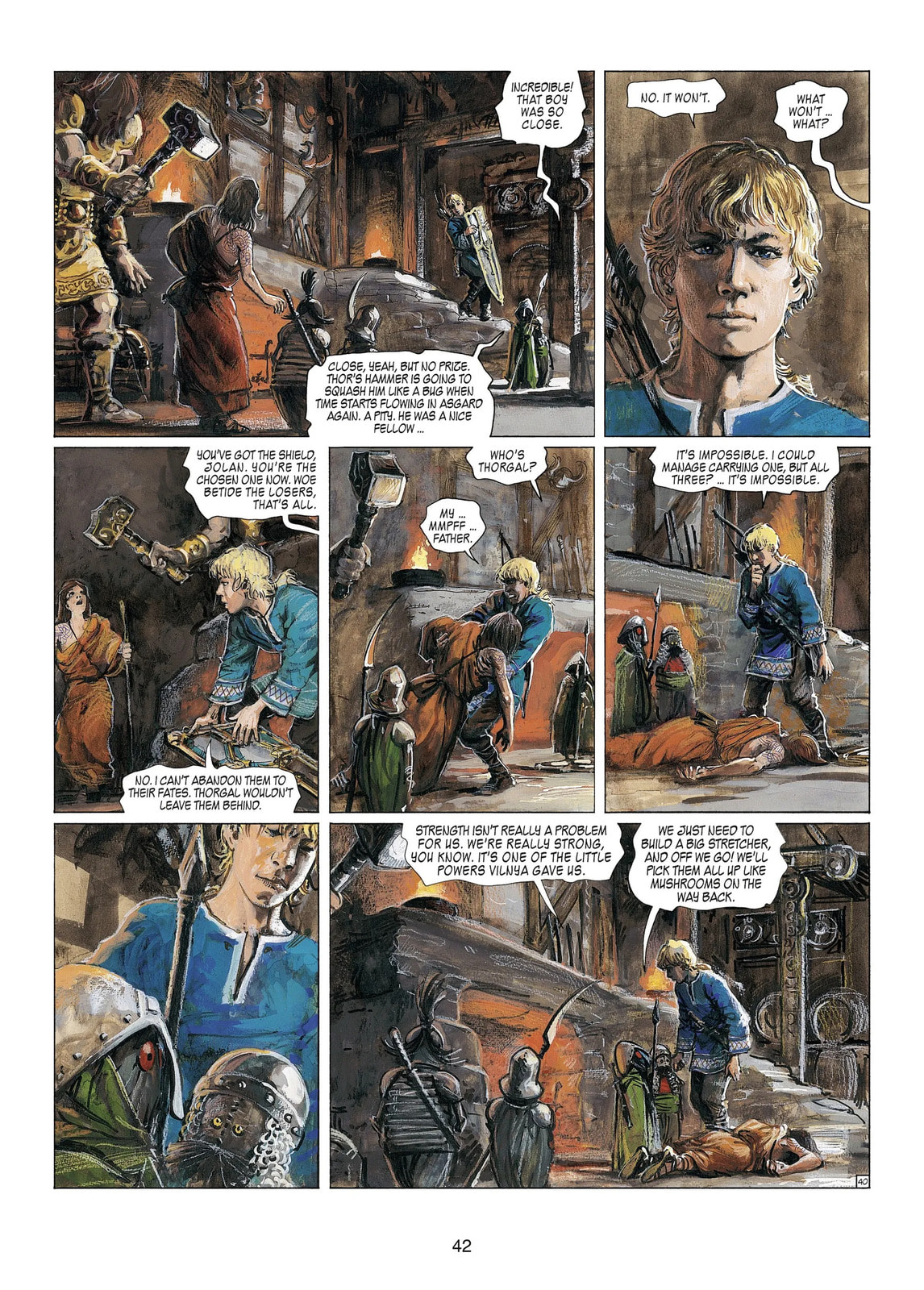 Read Thorgal chapter 23 image 43 on Lezhin