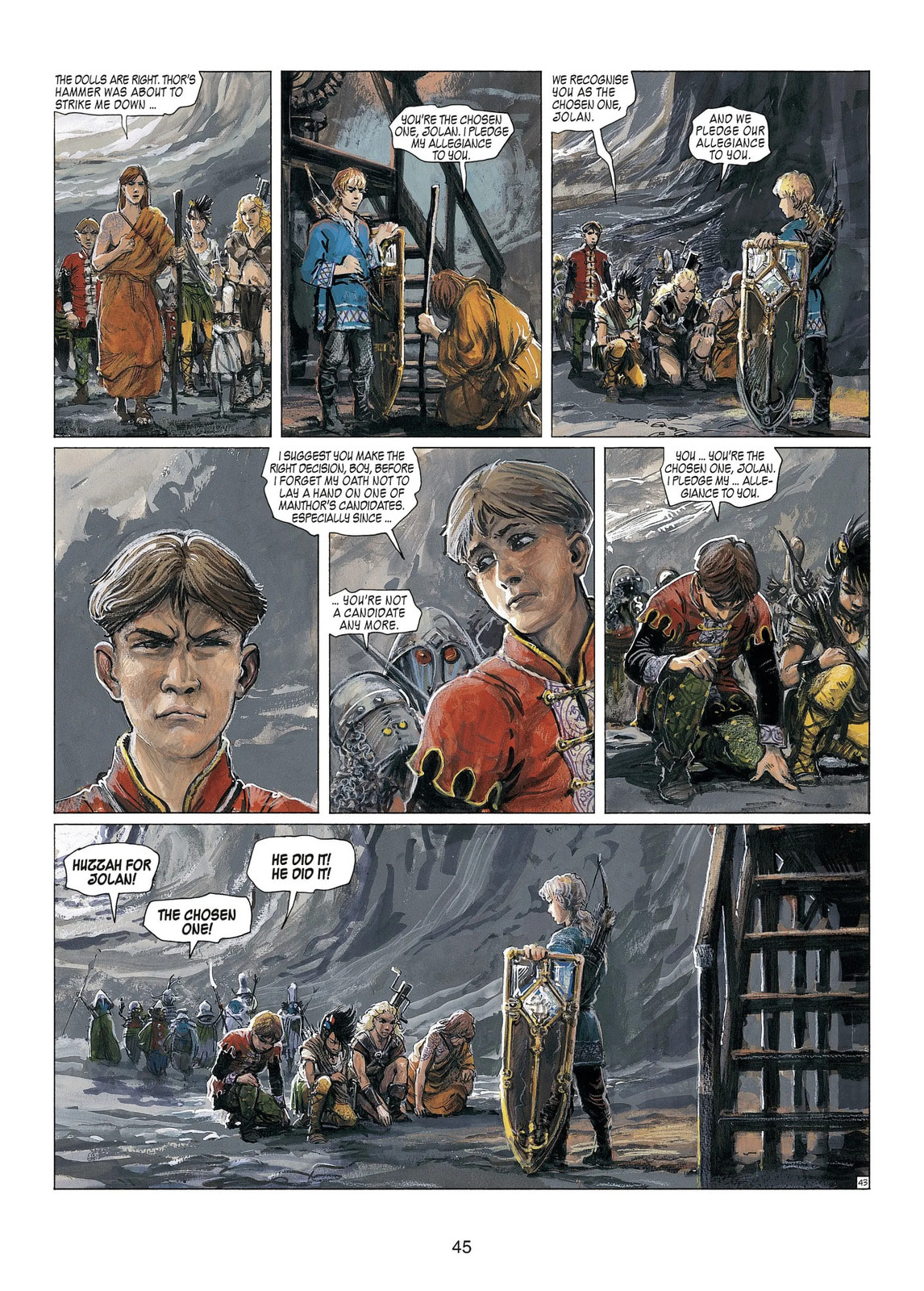 Read Thorgal chapter 23 image 46 on Lezhin