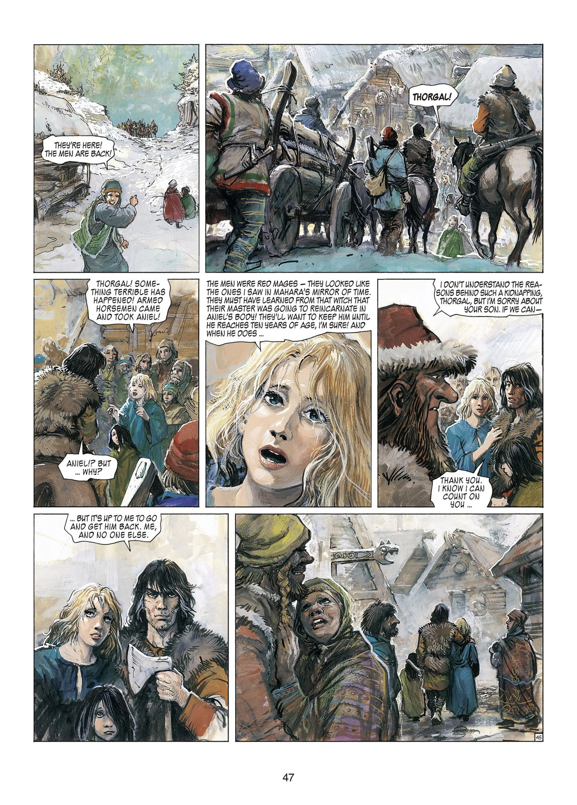 Read Thorgal chapter 23 image 48 on Lezhin