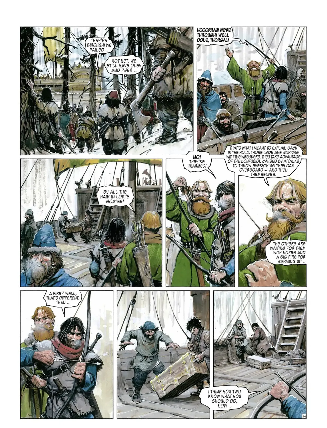 Read Thorgal chapter 25 image 32 on Lezhin