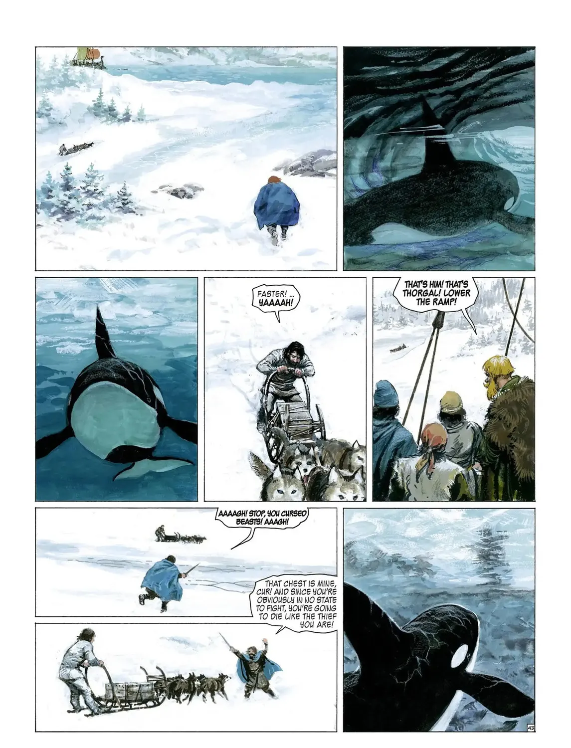 Read Thorgal chapter 25 image 90 on Lezhin