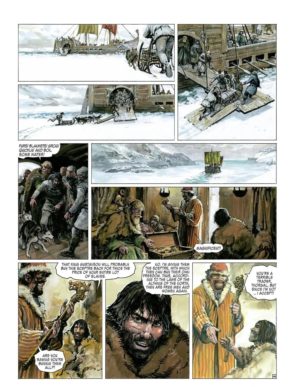 Read Thorgal chapter 25 image 94 on Lezhin