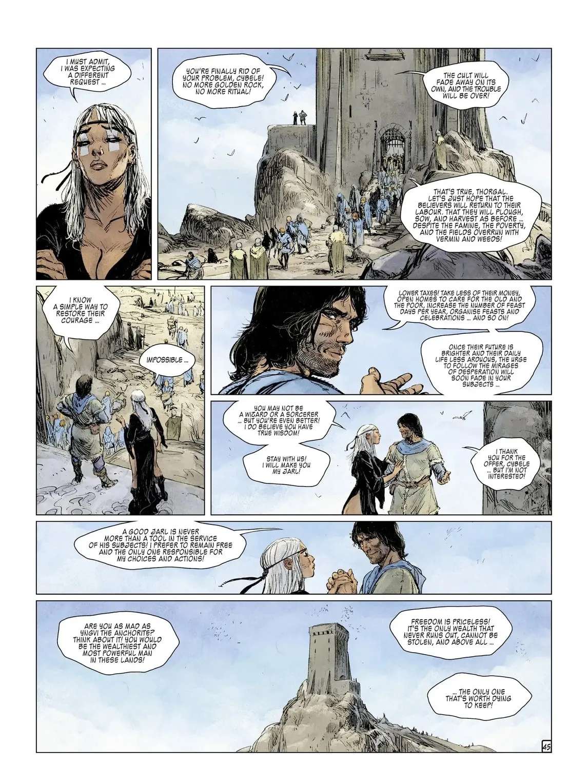 Read Thorgal chapter 29 image 96 on Lezhin