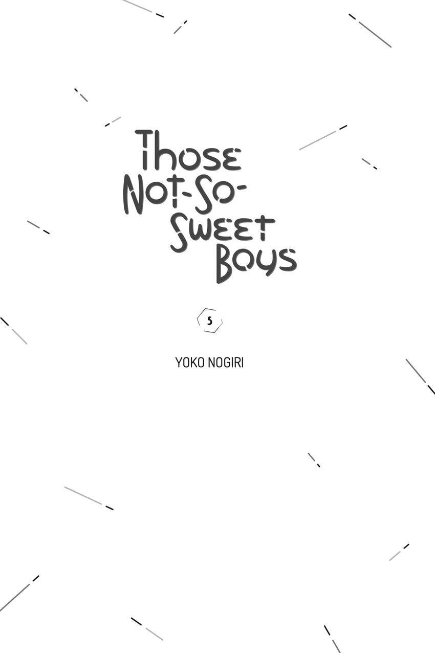 Read Those Not-So-Sweet Boys chapter 0 image 2 on Lezhin