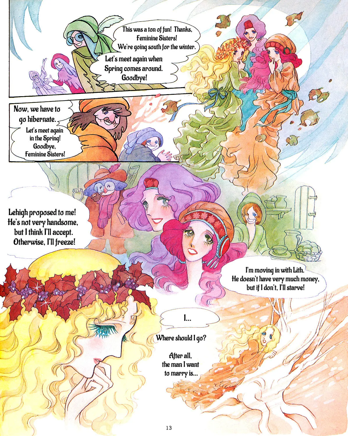 Read Three Feminine Sisters chapter 0 image 11 on Lezhin
