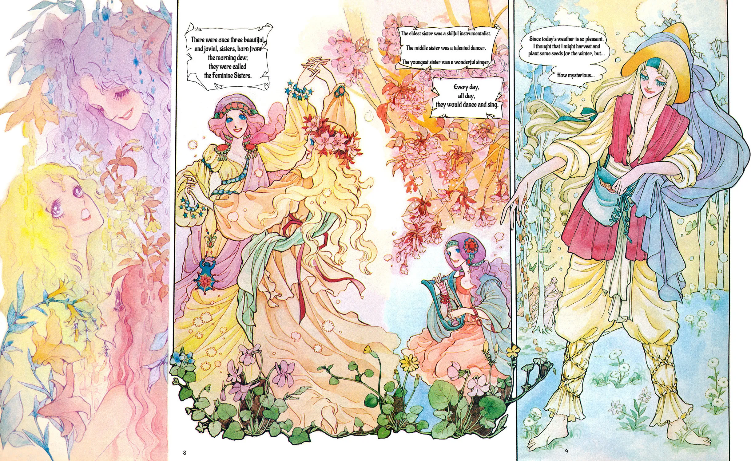 Read Three Feminine Sisters chapter 0 image 3 on Lezhin