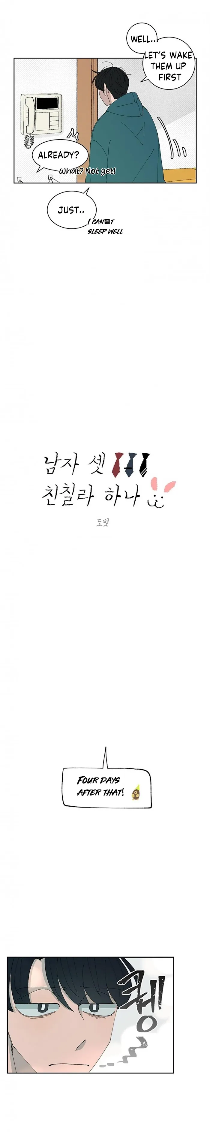 Read Three Men, One Chinchilla chapter 14 image 8 on Lezhin