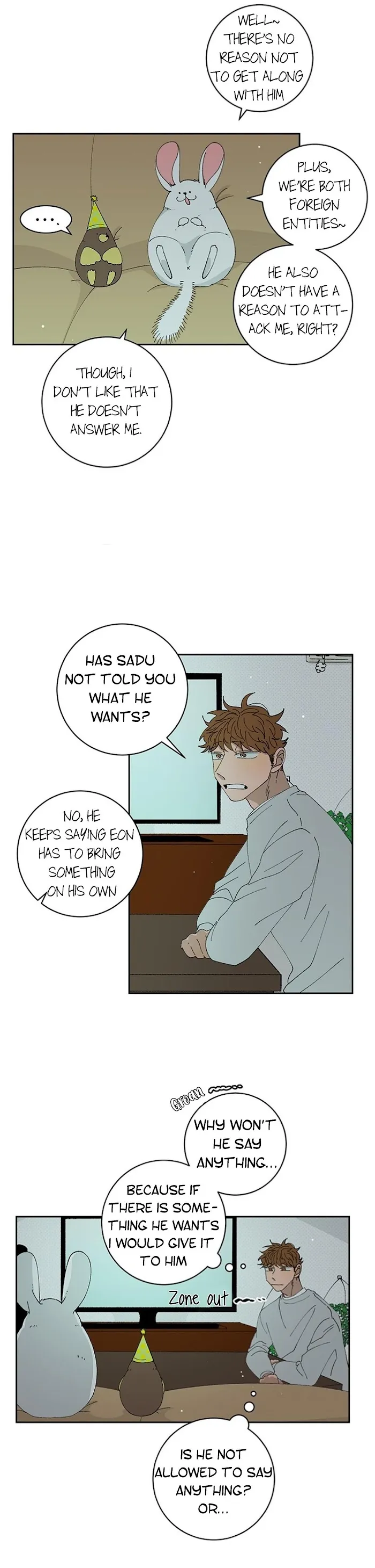 Read Three Men, One Chinchilla chapter 17 image 12 on Lezhin
