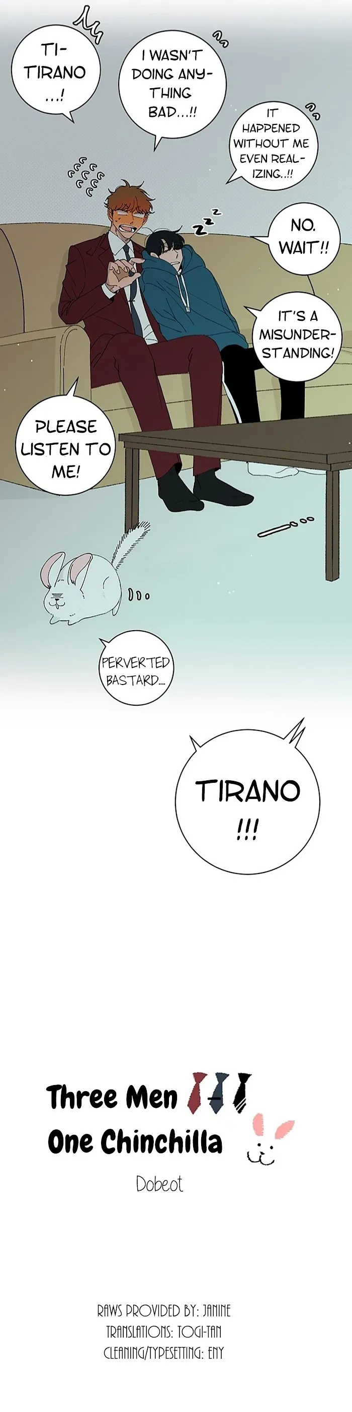 Read Three Men, One Chinchilla chapter 17 image 6 on Lezhin