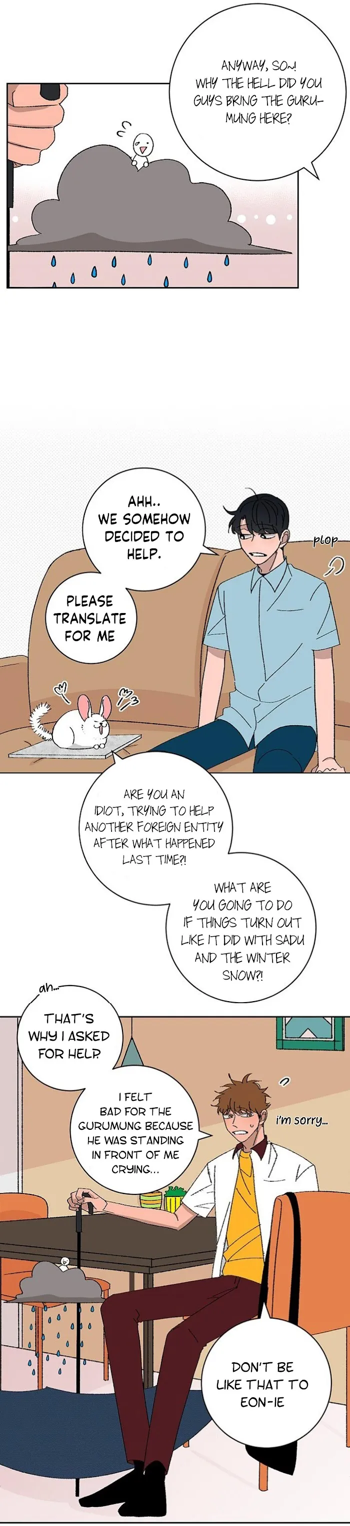 Read Three Men, One Chinchilla chapter 33 image 4 on Lezhin