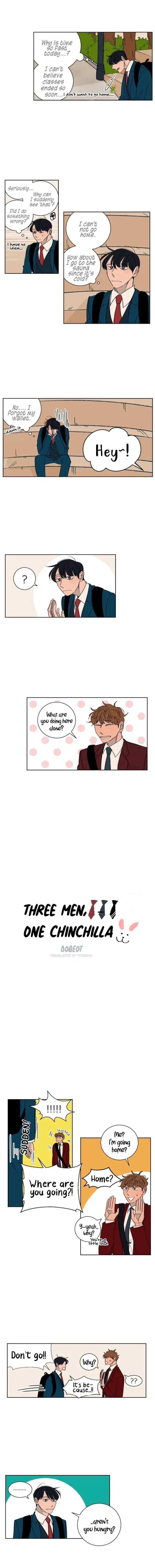 Read Three Men, One Chinchilla chapter 4 image 1 on Lezhin