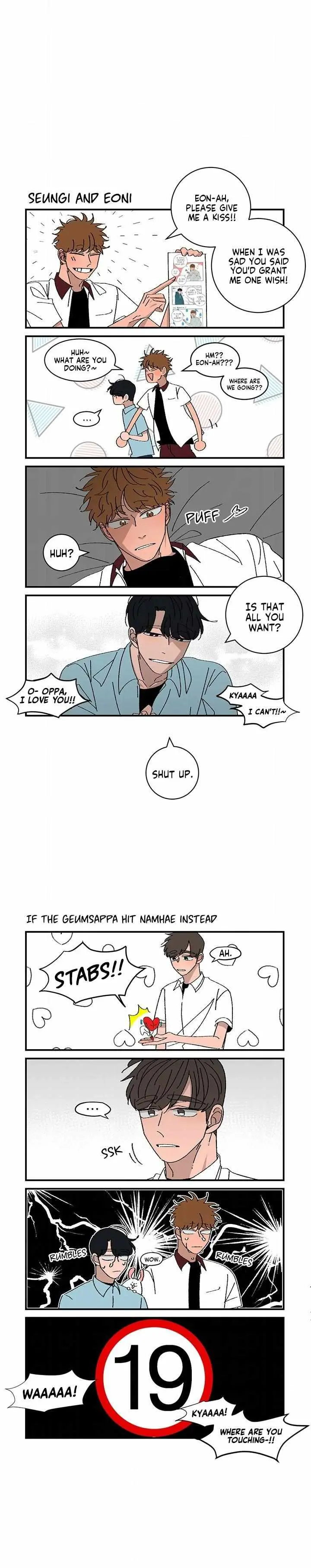 Read Three Men, One Chinchilla chapter 44.1 image 5 on Lezhin