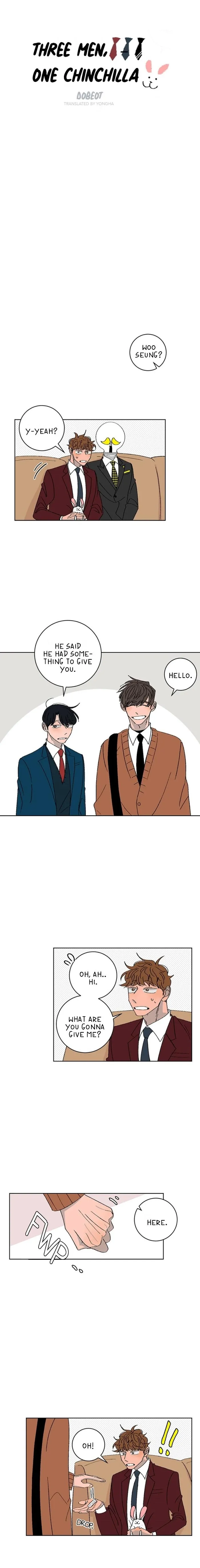 Read Three Men, One Chinchilla chapter 8 image 1 on Lezhin