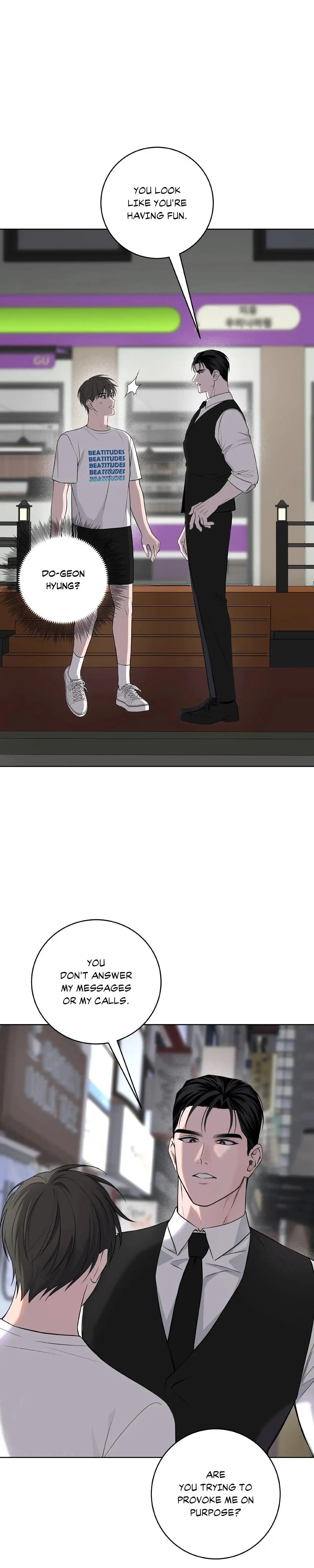Read Three Nights chapter 40 image 21 on Lezhin