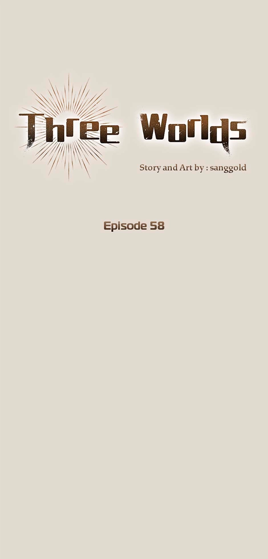 Read Three Worlds chapter 58 image 8 on Lezhin