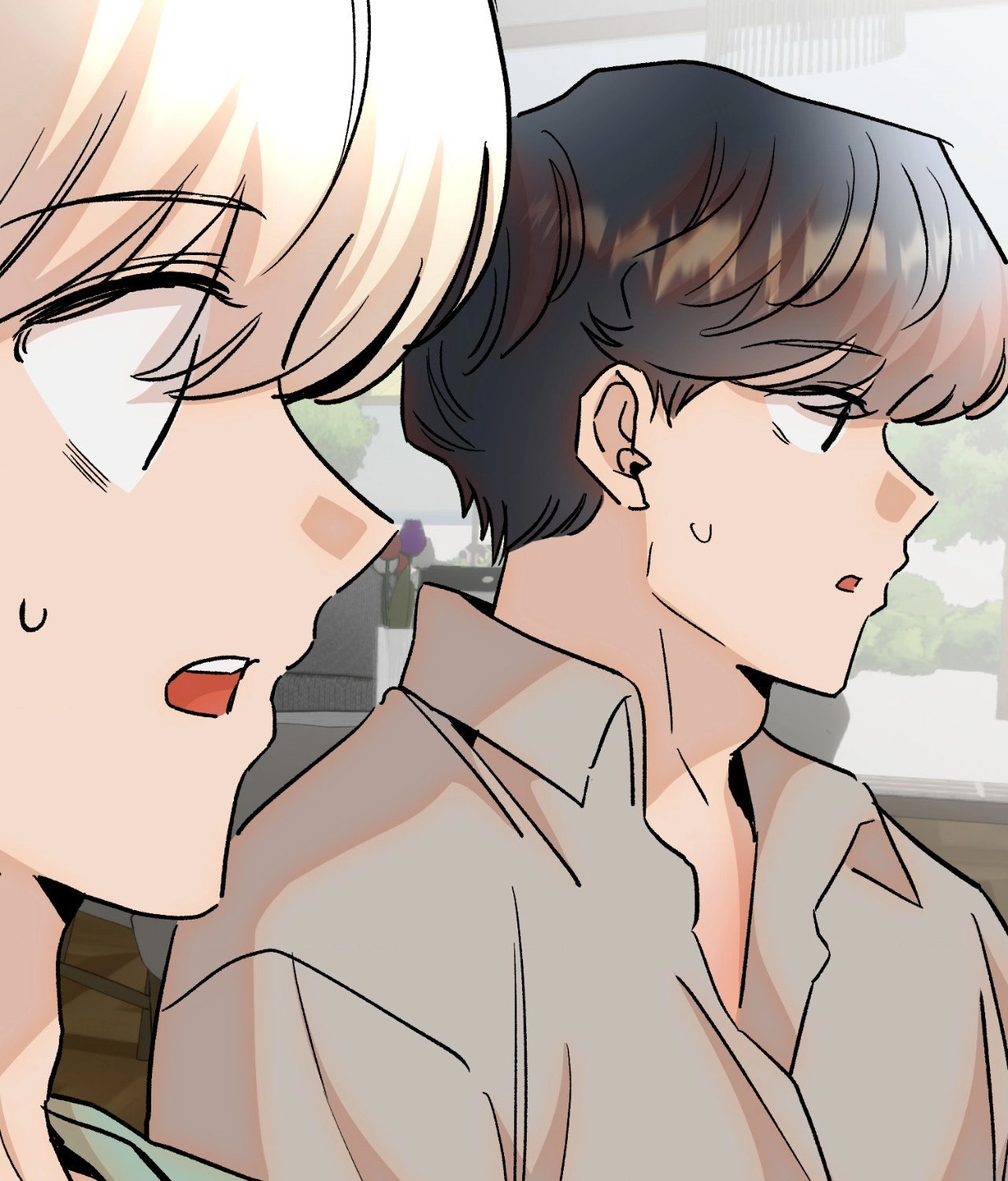 Read Three’s a Crowd chapter 46 image 55 on Lezhin