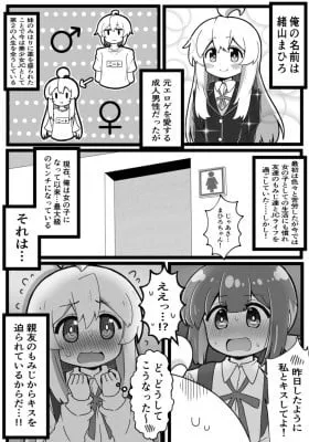 Cover of Onii-chan wa Oshimai! - A comic about MomiHiro kissing...