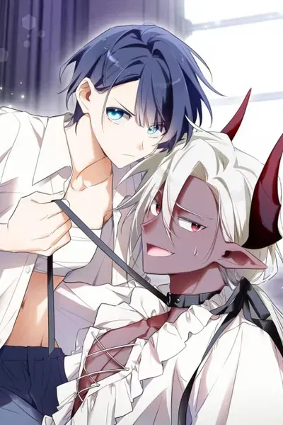 Cover of The Hero Who Does It with a Demon
