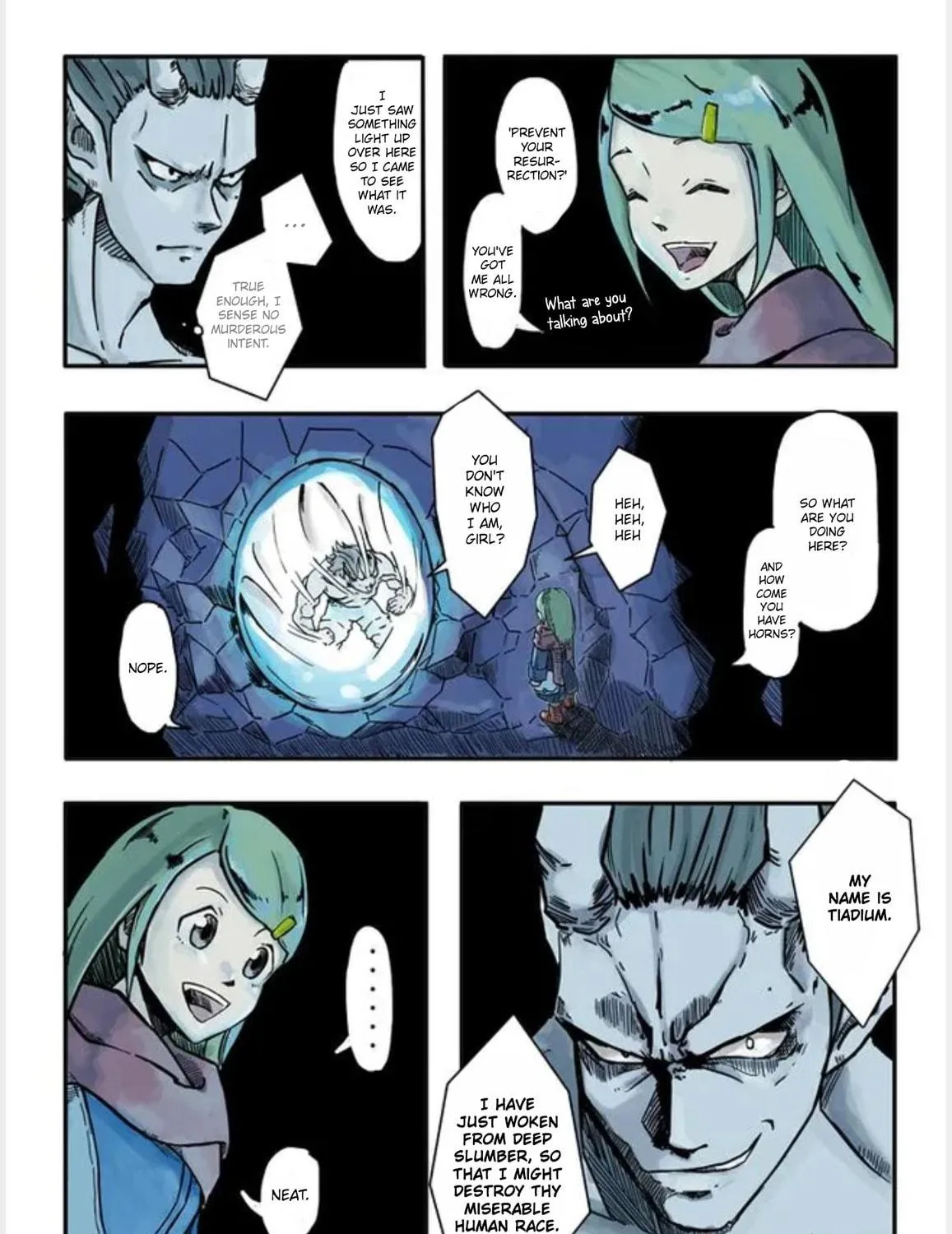 Read TIADIUM chapter 1 image 8 on Lezhin