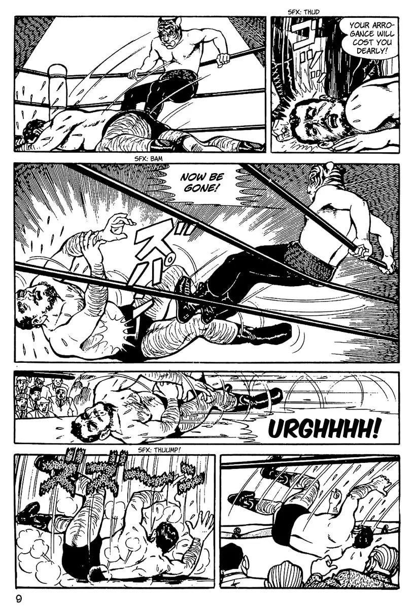 Read Tiger Mask chapter 1 image 10 on Lezhin