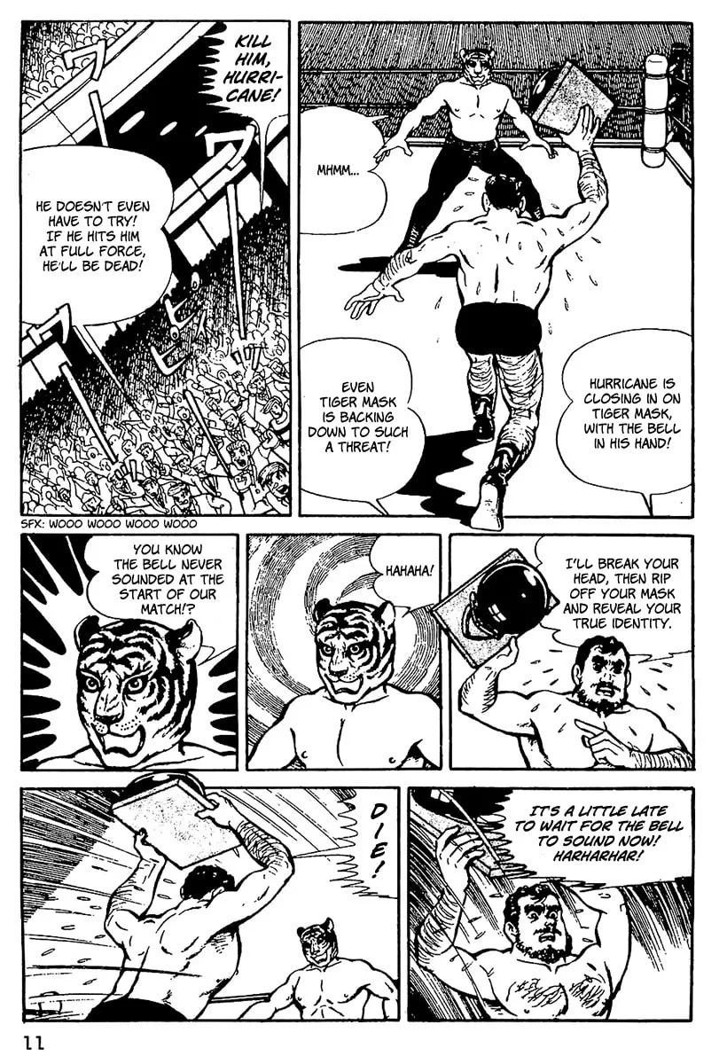 Read Tiger Mask chapter 1 image 12 on Lezhin