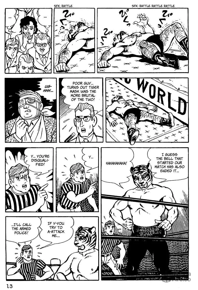 Read Tiger Mask chapter 1 image 14 on Lezhin