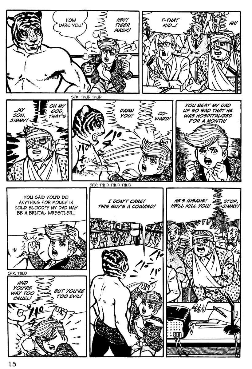 Read Tiger Mask chapter 1 image 16 on Lezhin