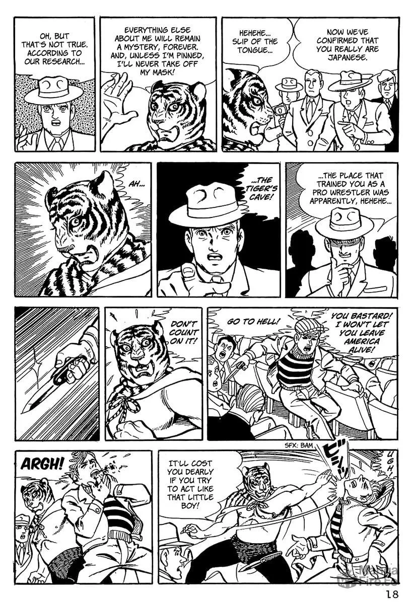 Read Tiger Mask chapter 1 image 19 on Lezhin
