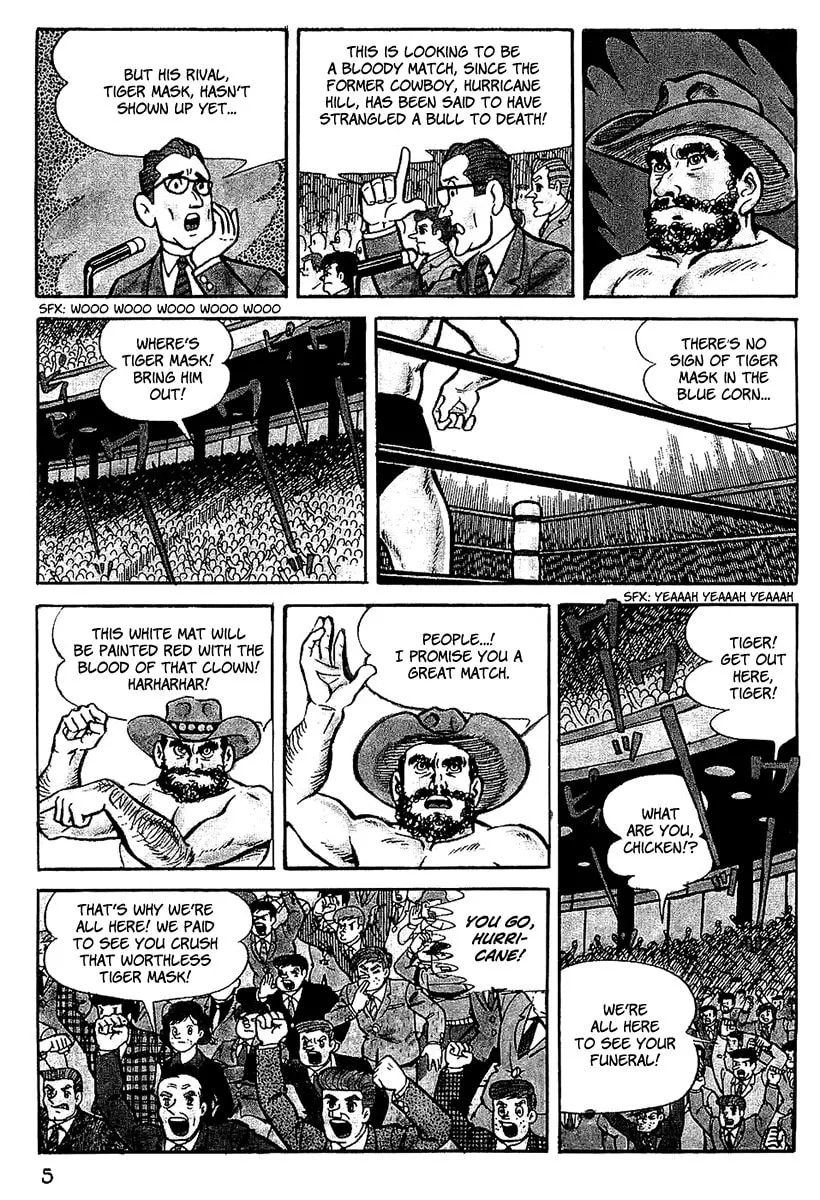Read Tiger Mask chapter 1 image 6 on Lezhin