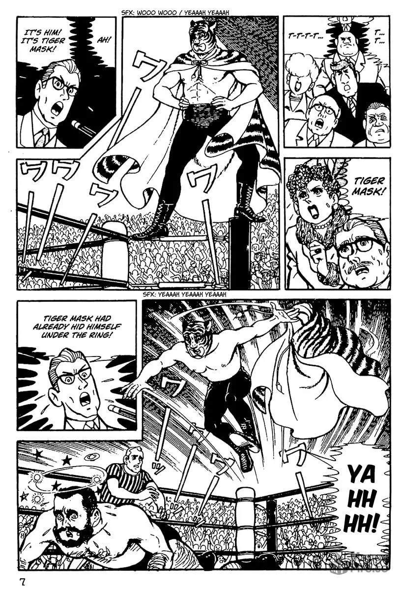 Read Tiger Mask chapter 1 image 8 on Lezhin